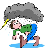 Expressions idiomatiques anglaises sur la météo - Idioms sur le temps