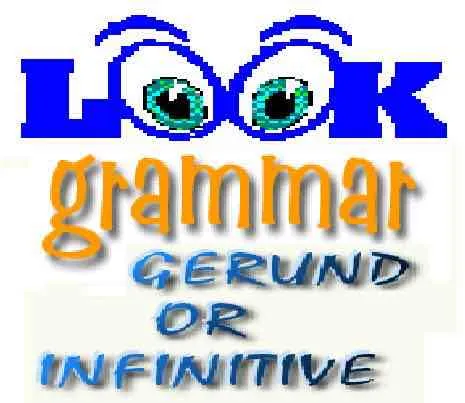 L'INFINITIF et le GERONDIF en anglais - Grammaire anglaise